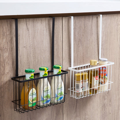 Nordic Style No-Punch Metal Kitchen Rack – Wall-Mounted Space-Saving Organizer for Utensils, Spices, and Small Items, Modern Minimalist Storage Solution