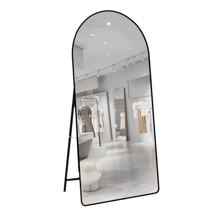 Light Luxury Ins Style Full-length Mirror Floor Mirror Bedroom Wall-mounted Fitting Mirror Girls Dressed Mirror Clothing Store Beauty Mirror