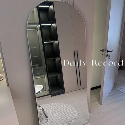 Light Luxury Ins Style Full-length Mirror Floor Mirror Bedroom Wall-mounted Fitting Mirror Girls Dressed Mirror Clothing Store Beauty Mirror