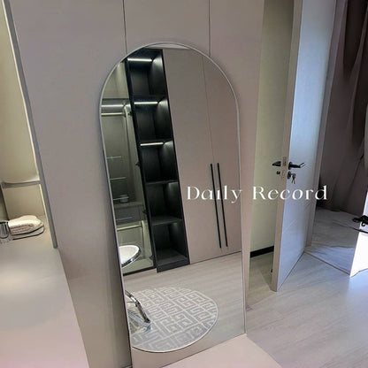 Light Luxury Ins Style Full-length Mirror Floor Mirror Bedroom Wall-mounted Fitting Mirror Girls Dressed Mirror Clothing Store Beauty Mirror