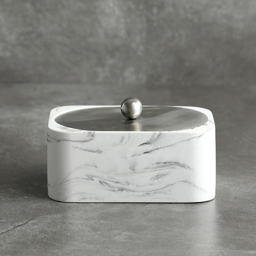 Nordic Style Resin Marble Bathroom Four-piece Set