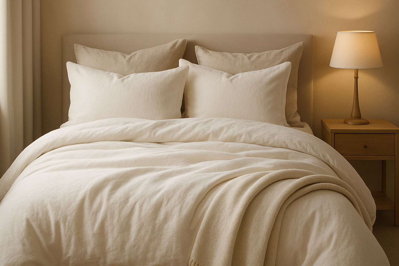 Soft sheets, duvets, and bedding sets that bring instant comfort and style to your space.